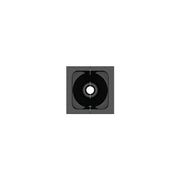 Kramer Black Pass-through module with 1 hole