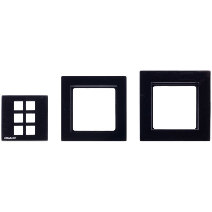 Kramer RC-206/RC-306 EU & UK-size Black Panel Set