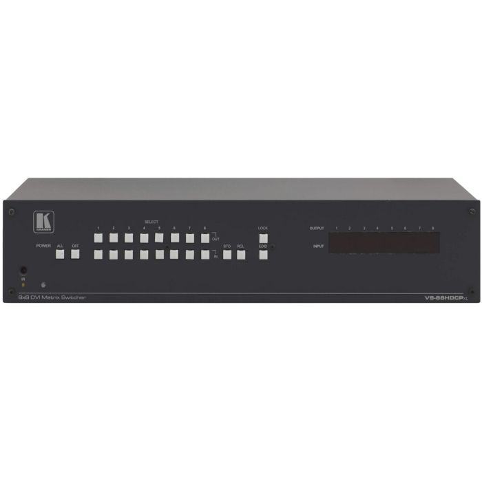 Kramer 8x8 HDCP Compliant DVI Matrix Switcher
