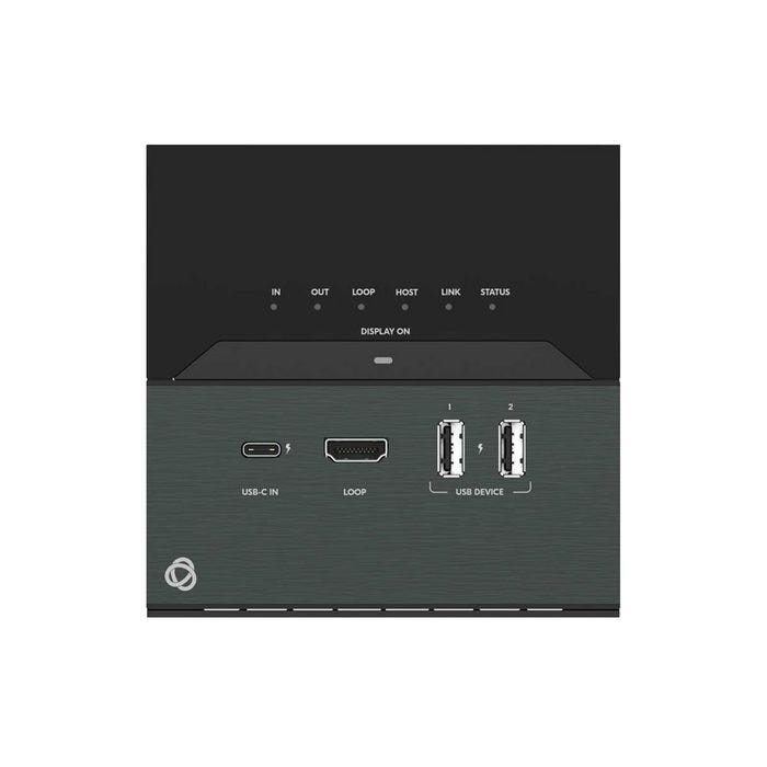 Kramer 4K60 4:2:0 HDMI 2-gang Wall-plate Receiver over PoE Long-Reach HDBT (EU)
