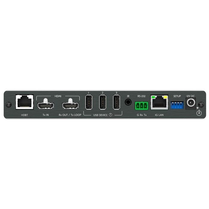 Kramer 4K60 4:4:4 HDMI Extender with USB, Ethernet, RS-232, & IR over Extended Reach HDBaseT 3.0