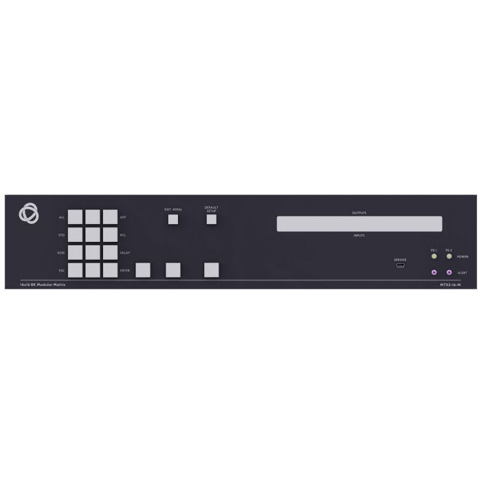 Kramer 8K-Ready 16-Port Multi-Format Digital Matrix Switcher with Interchangeable I/Os