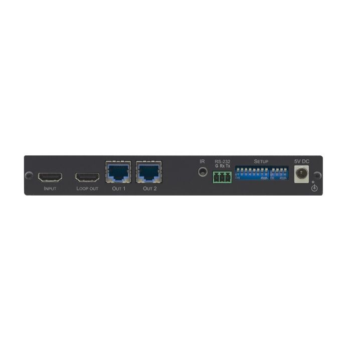 Kramer 1:2+1 4K60 4:2:0 HDMI to Long-Reach HDBT DA