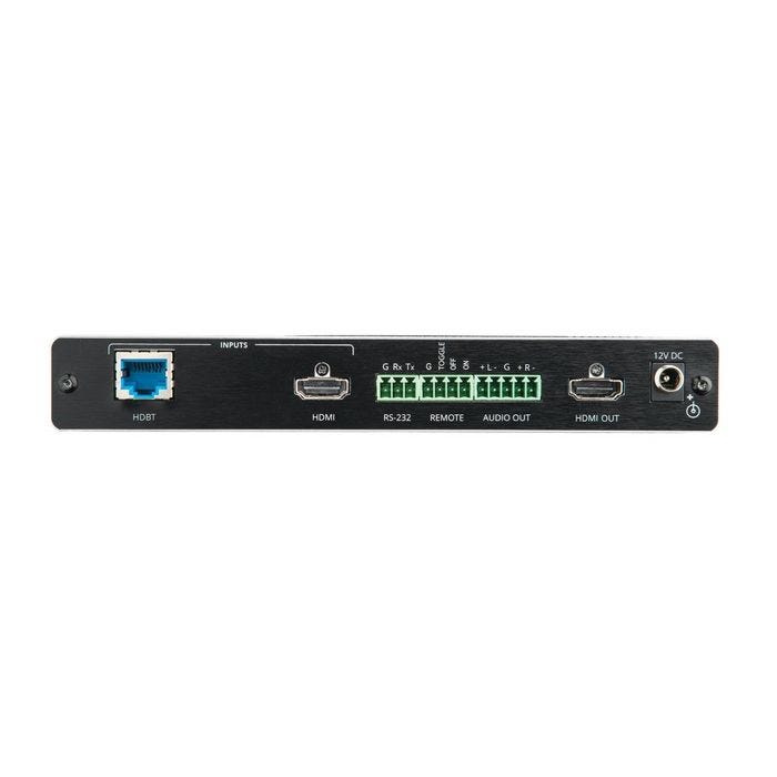 Kramer HDBT 4K scaling Extended Reach receiver with a local HDMI input and PoE support