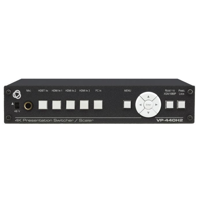 Kramer 4K Presentation Switcher / Scaler with HDBT and HDMI Outputs