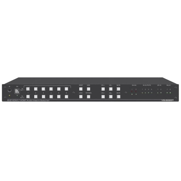 Kramer 6x2 UHD HDMI Matrix Switcher with HDMI and HDBT outputs