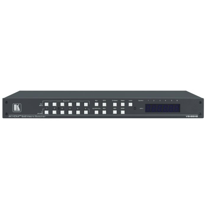 Kramer 6x6 4K HDMI2.0 matrix switcher