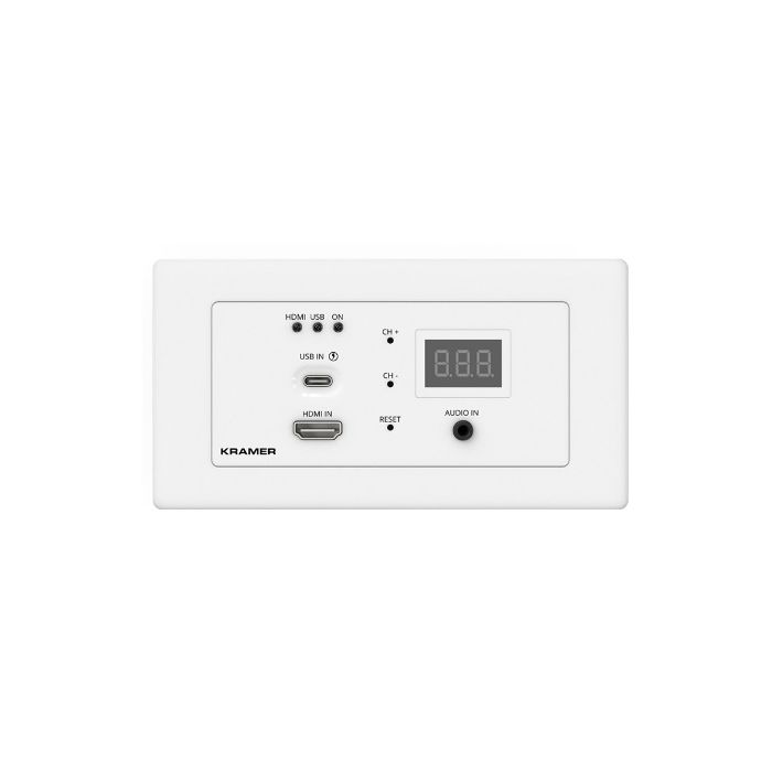 Kramer KDS-7 4K60 4:2:0 Wall Plate Auto Switch Encoder with HDMI and USB-C inputs [EU]
