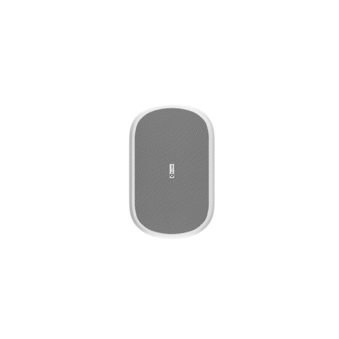 Kramer 60-000111 All-weather  IP66, UL Rated, 8in, wall mounted,  PoE powered DANTE speakers, white (single)