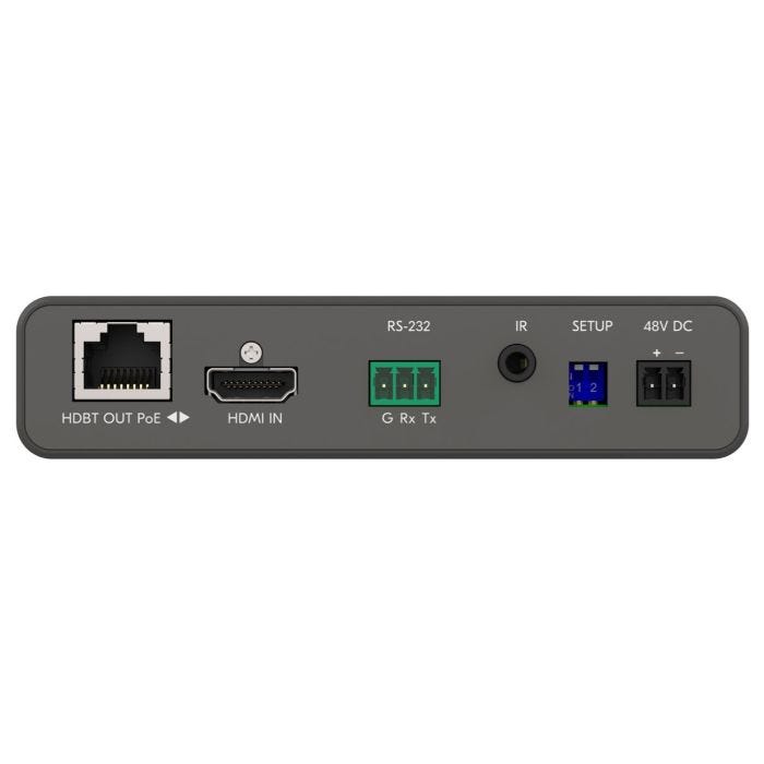 Kramer 50-80612090 4K60 4:4:4 HDR HDMI PoE Transmitter with RS?232 & IR over Long?Reach HDBaseT