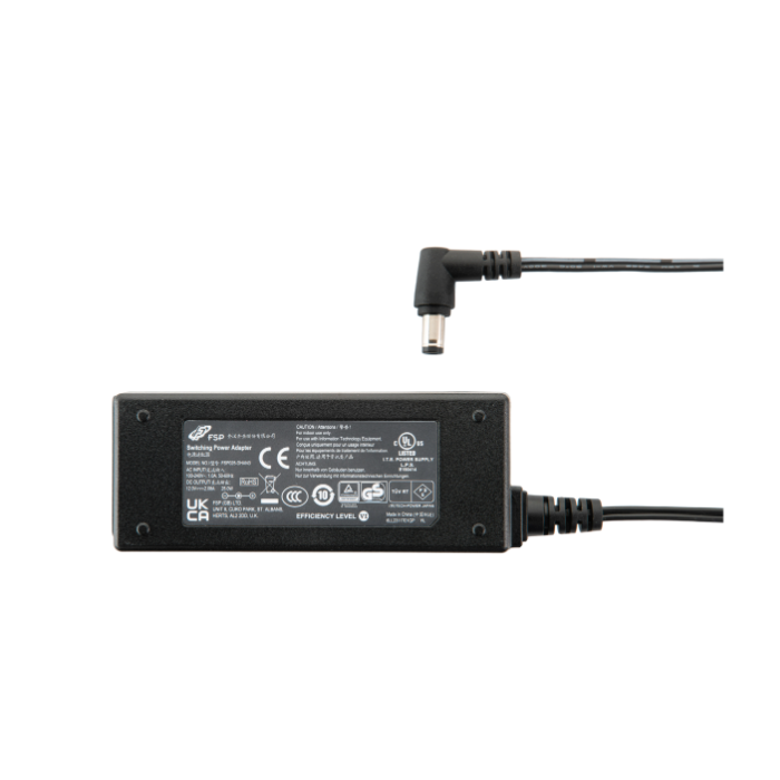 Kramer 60-002490 12V/2A Desktop power supply (RIGHT-ANGLE-5.5x2.5mm)