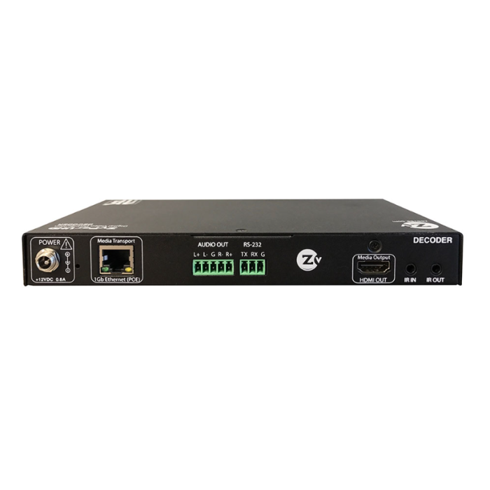 Kramer ZyPerUHD Decoder. HDMI 2.0.  PoE+