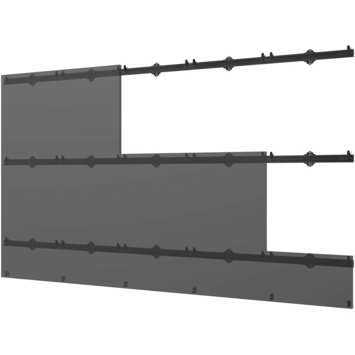 Peerless Seamless Connect  5x5 Universal wall mount for latching dvLED displays up to 960mm wide