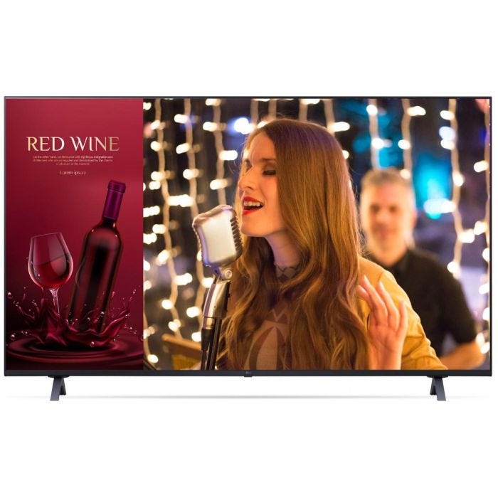 LG 43UN640S affichage de messages Écran plat de signalisation numérique 109,2 cm (43") Wifi 300 cd/m² 4K Ultra HD Bleu Web OS