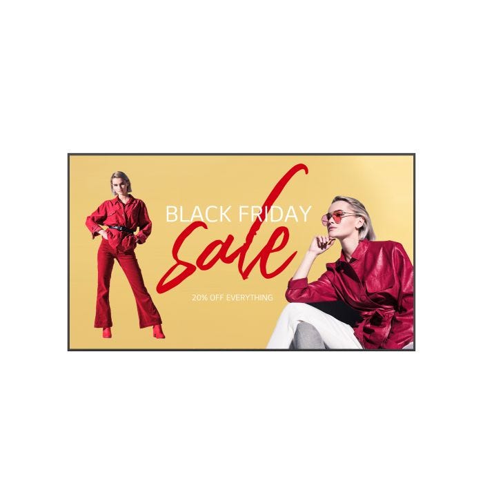 LG UM5K écran UHD 98'' 3840x2160, 16/7, 500nit