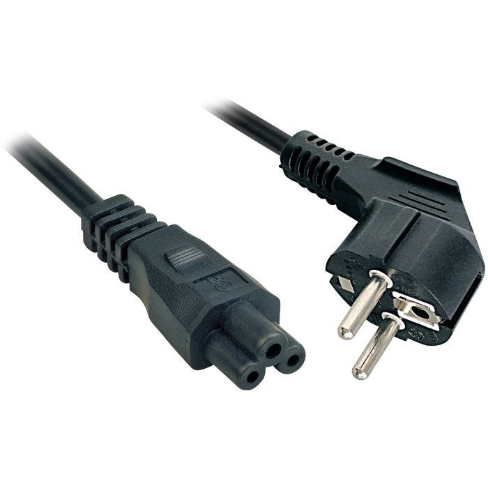 LINDY 2m Schuko to IEC C5 Power Cable
