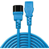 LINDY 1m IEC Extension Lead Blue