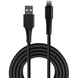 LINDY 0.5m Reinforced USB Type A to Lightning Charging Cable