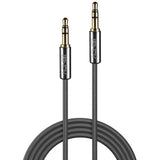 LINDY Cromo Line Audio Cable Stereo 3.5mm-3.5mm M-M 10m anthrazit