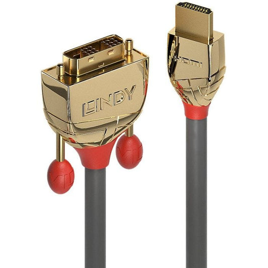 Lindy - Câble HDMI vers DVI, Gold Line, 15m