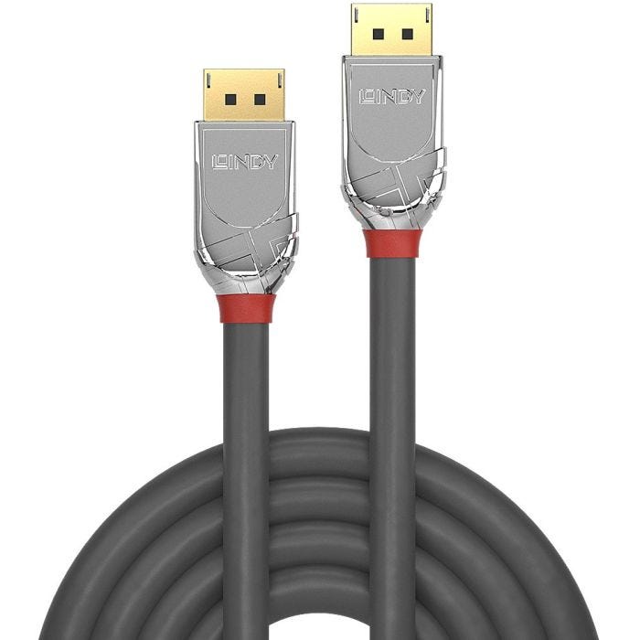 Lindy Cromo Line Câble DisplayPort 0.5m (8K UHD)