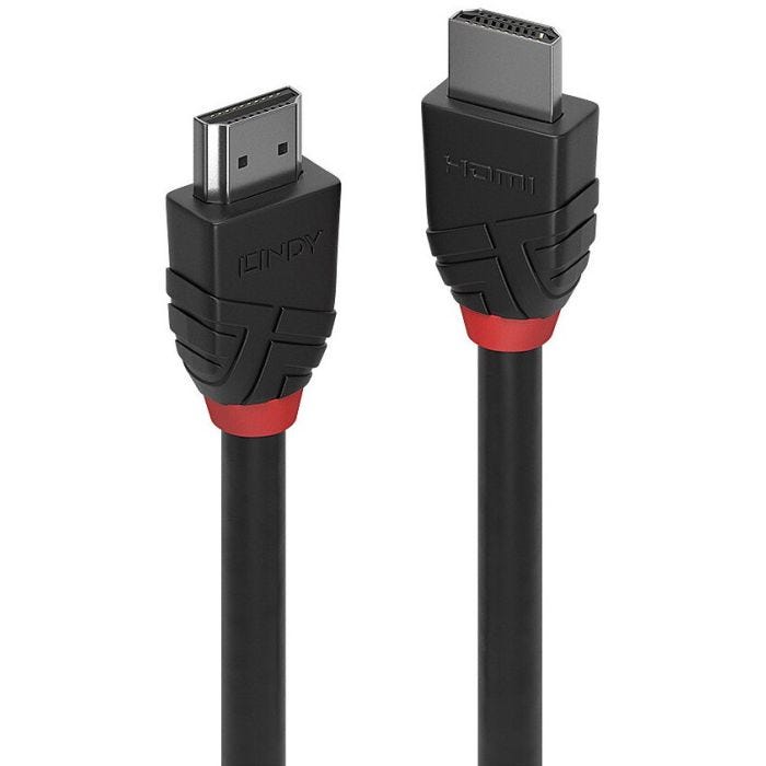 LINDY Cable HDMI Standard Black Line 7.5m