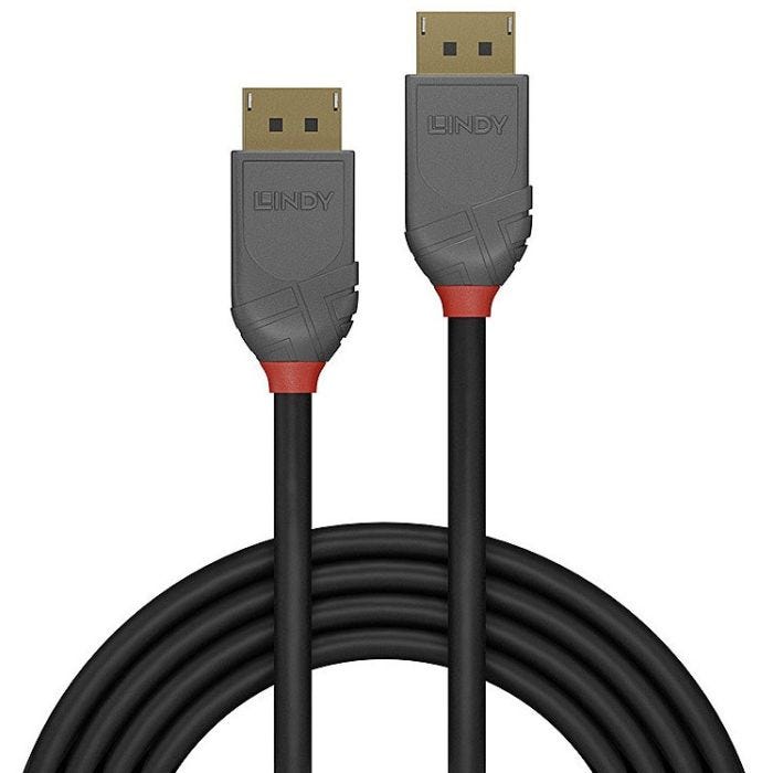 LINDY Câble DisplayPort 1.4 Anthra Line 1m