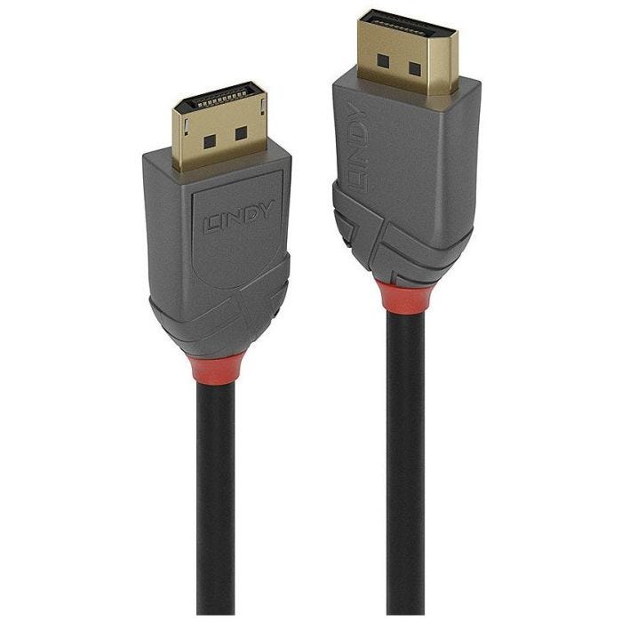 LINDY Câble DisplayPort 1.2 Anthra Line 5m