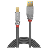 LINDY 5m USB 3.0 Type A/B Cable Cromo Line 5Gbit/s