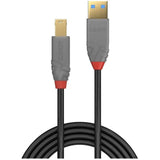 LINDY Câble USB 3.0 Type A vers B Anthra Line 2m