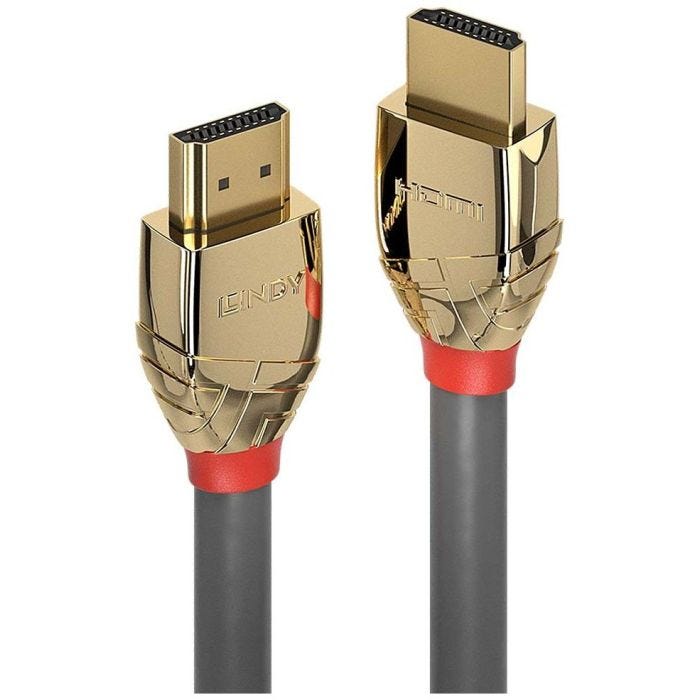 Lindy - Câble HDMI High Speed, Gold Line, 3m