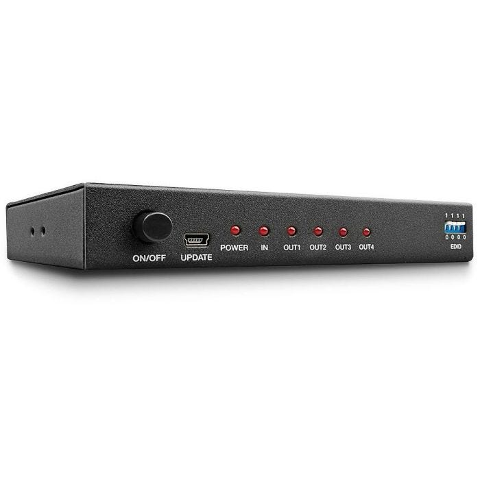LINDY HDMI 4K Splitter 4 Port 3D 2160p30 HDTV up to 1080p und 4K 36/12 Bit HDCP 1.4