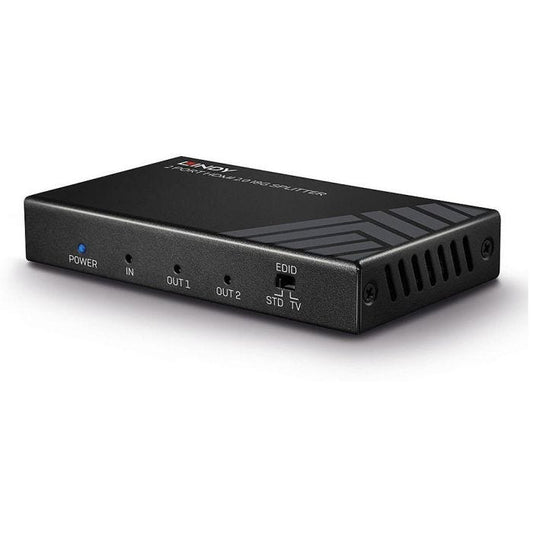 Lindy - Splitter HDMI 18G, 2 Ports