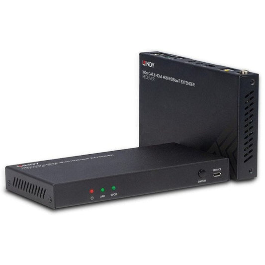 Lindy - Extender HDBaseT Cat.6 HDMI 4K60, Audio, IR & RS-232, 100m _x000D_