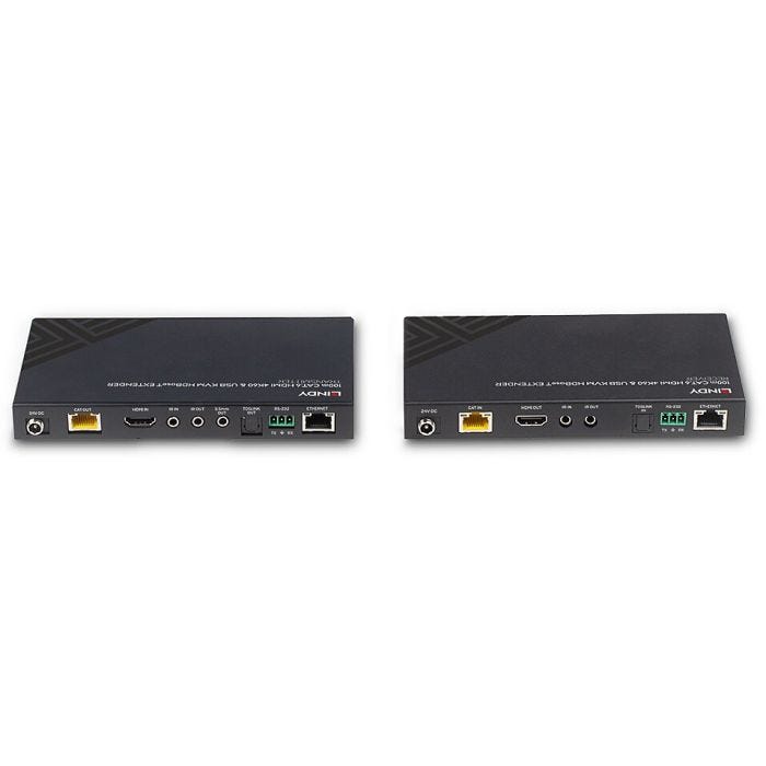 LINDY 100m Cat.6 HDMI 4K60 HDBaseT KVM Extender