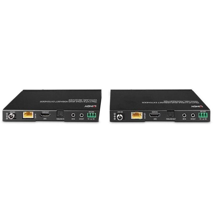 LINDY 70m Cat.6 HDMI 4K60 HDBaseT Extender with ARC