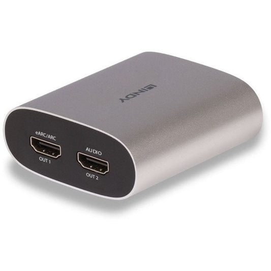 Lindy 38368 convertisseur audio Noir, Argent