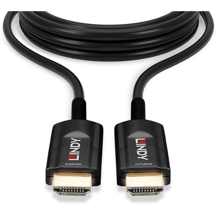 LINDY 10m Fibre Optic Hybrid Ultra High Speed HDMI Cable