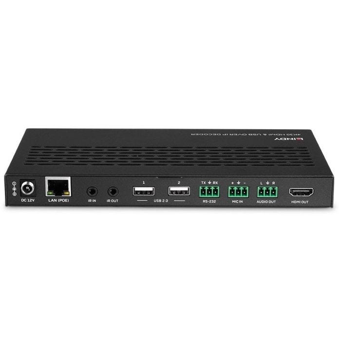 LINDY 4K30 HDMI & USB over IP Decoder
