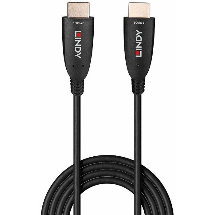 LINDY 100m Fibre Optic Hybrid HDMI 8K60 Cable