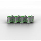 Lindy - Bloqueurs de port USB Type A (sans clé) - Pack de 10, Vert