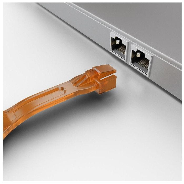 Lindy RJ45 Port Blocker Key Orange