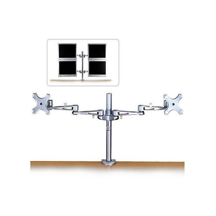 Lindy - Double bras pour 2 écrans LCD