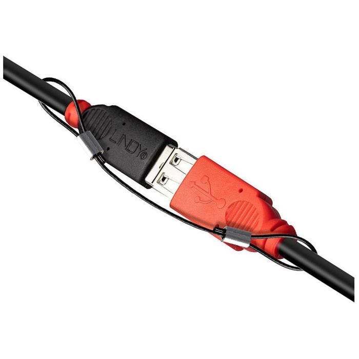 LINDY Cable Adapter Tethers - Pack of 4