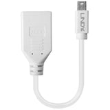 LINDY Câble adaptateur Mini DP M vers DP F Premium blindé