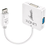 LINDY Adaptateur DisplayPort 1.2 vers HDMI 4k30 DVI VGA