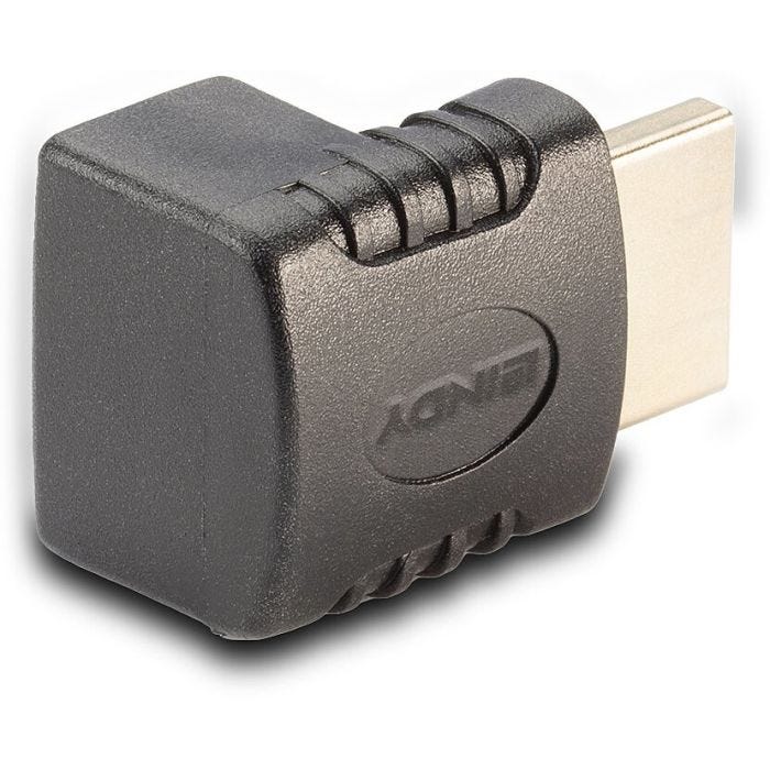 LINDY HDMI Adapter 90 degree down 90 degree angled Male Female