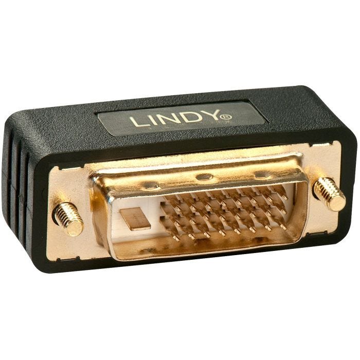 Lindy - Protection de traction DVI-D, Premium M/F