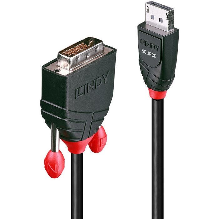 LINDY Câble DisplayPort vers DVI 2m