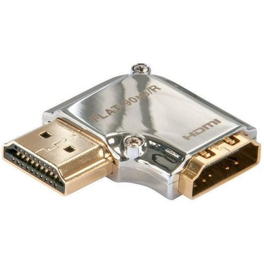 Lindy - Coude HDMI CROMO®, 90° à droite